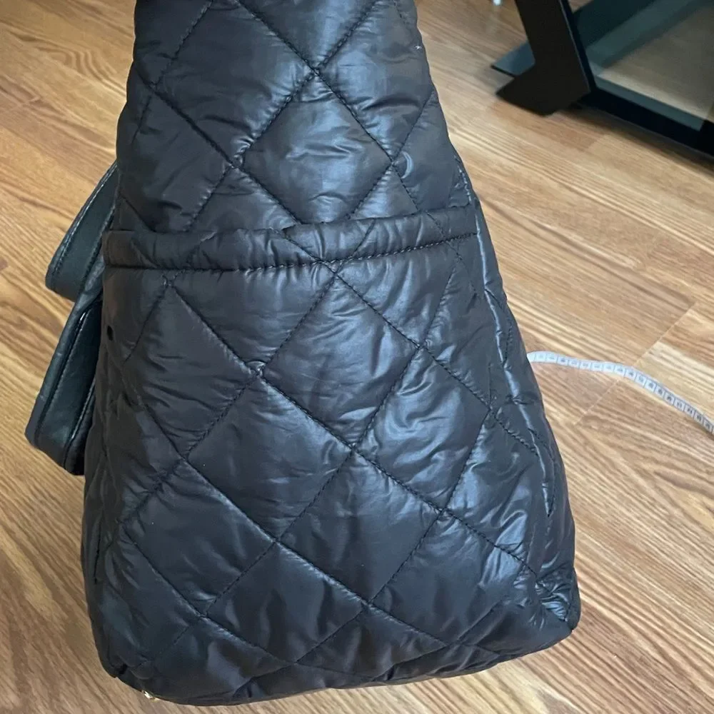 Tutilo Puffer Large Tote Black Great Condition